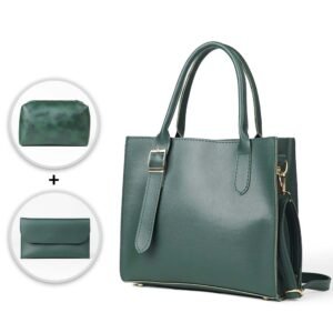 Posh set of 3 Bag green